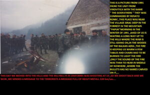 War photographs, 1991–1992, with the author’s captions — image 11