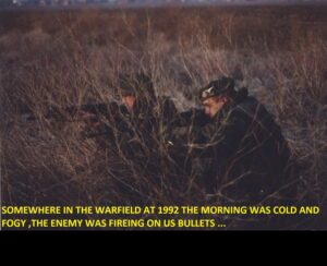 War photographs, 1991–1992, with the author’s captions — image 31