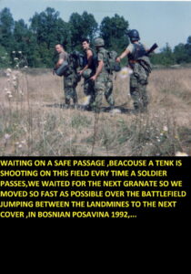 War photographs, 1991–1992, with the author’s captions — image 47