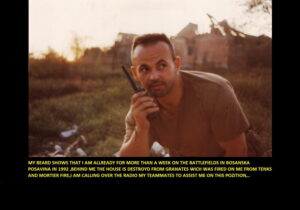 War photographs, 1991–1992, with the author’s captions — image 54
