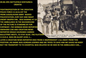 War photographs, 1991–1992, with the author’s captions — image 71