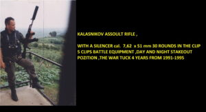 War photographs, 1991–1992, with the author’s captions — image 84