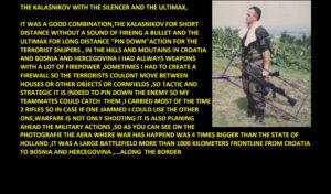 War photographs, 1991–1992, with the author’s captions — image 86