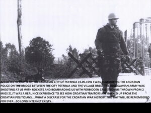 War photographs, 1991–1992, with the author’s captions — image 94