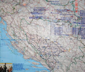Maps, annotated images and statements, 2011–2012 — image 38