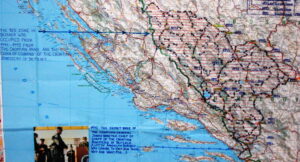 Maps, annotated images and statements, 2011–2012 — image 43